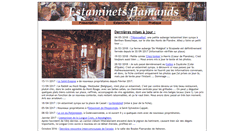 Desktop Screenshot of estaminets.fr
