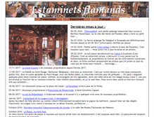 Tablet Screenshot of estaminets.fr